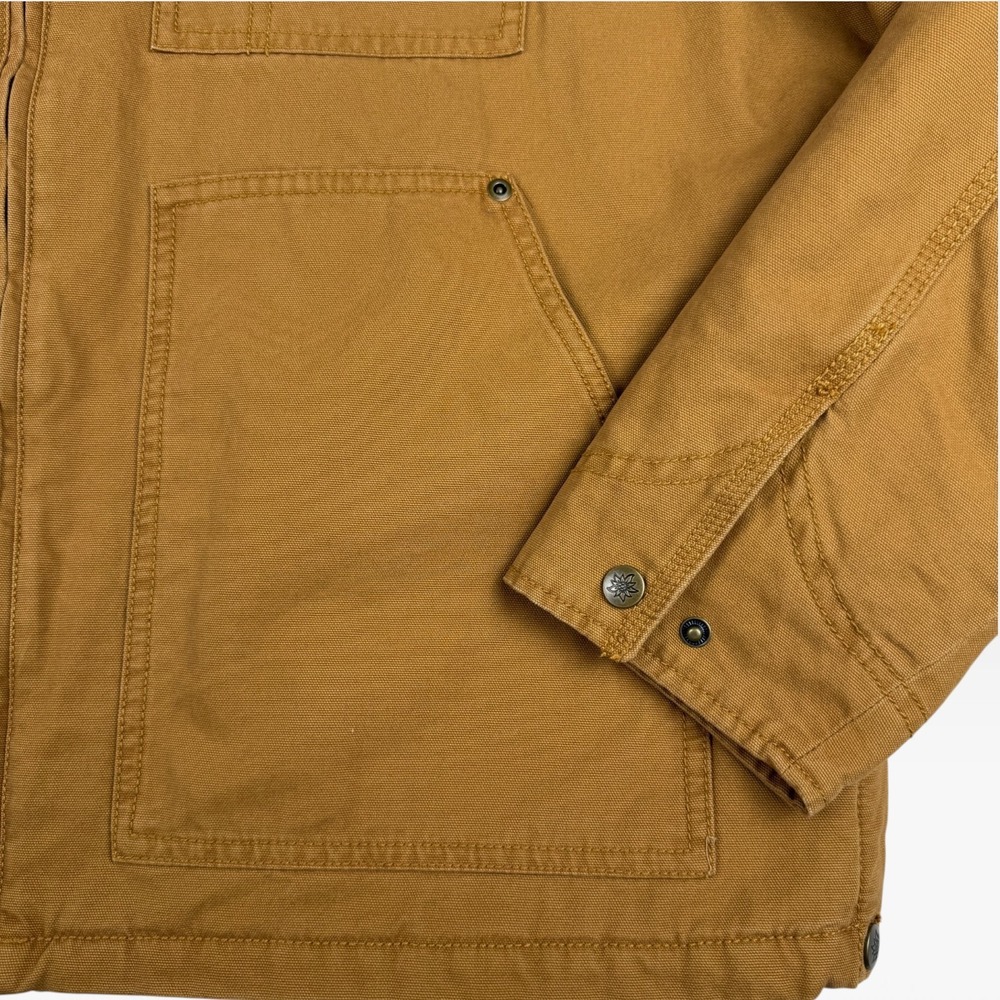 ALPINE DESIGN Zip Canvas Jacket Mens S Roasted Caramel Barn Jacket Rugged - Picture 5 of 12